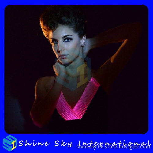 Fashionable Newest Design Remote Control Optic Fiber Costume